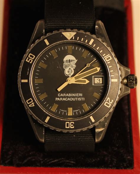 orologio breitling paracadutisti quatz carabinieri diver|Dpw by Breitling Ultrarare Men's Carabinieri Vintage Military 38mm.